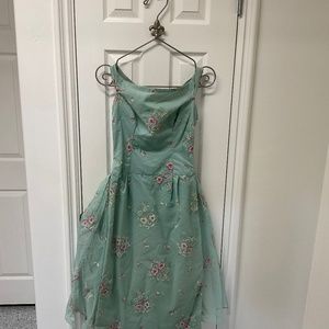 Beautiful Baby Blue Vintage Dress